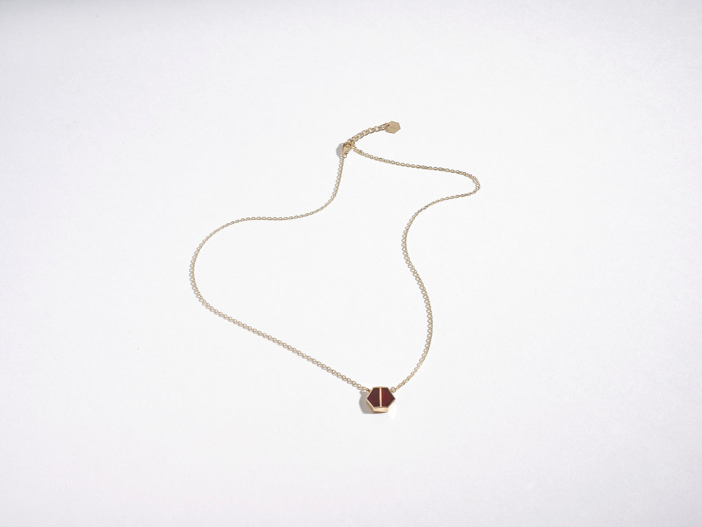 VOID Filled By You Collier, Petit, Nacre Noir&Blanc, Diamant