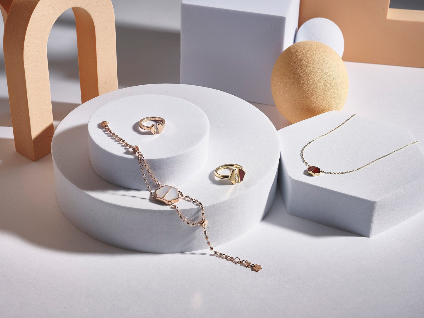 VOID Filled By You Collier, Petit, Cornaline