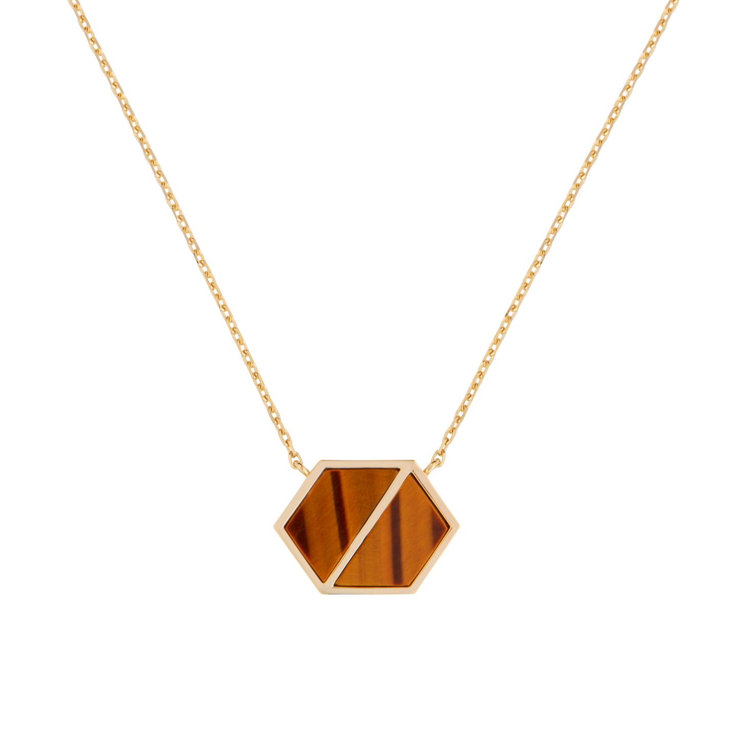 VOID Filled By You Collier, Diagonal, L'Oeil de Tigre