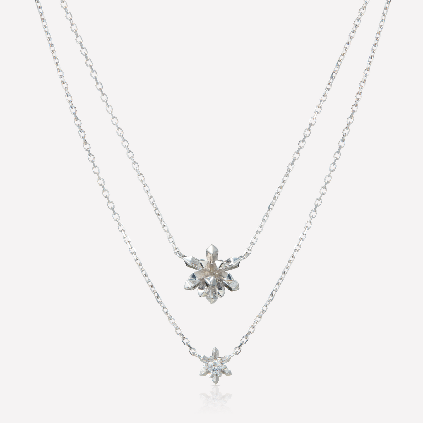 Le Quartz Collier Superposé, Petit, Zircon