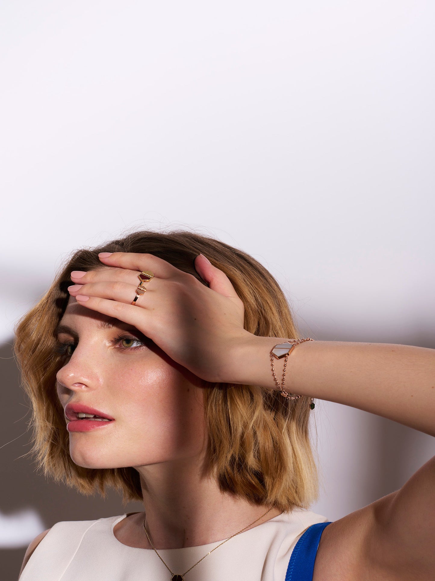 VOID Filled By You Collier, Petit, Amazonite, Diamant