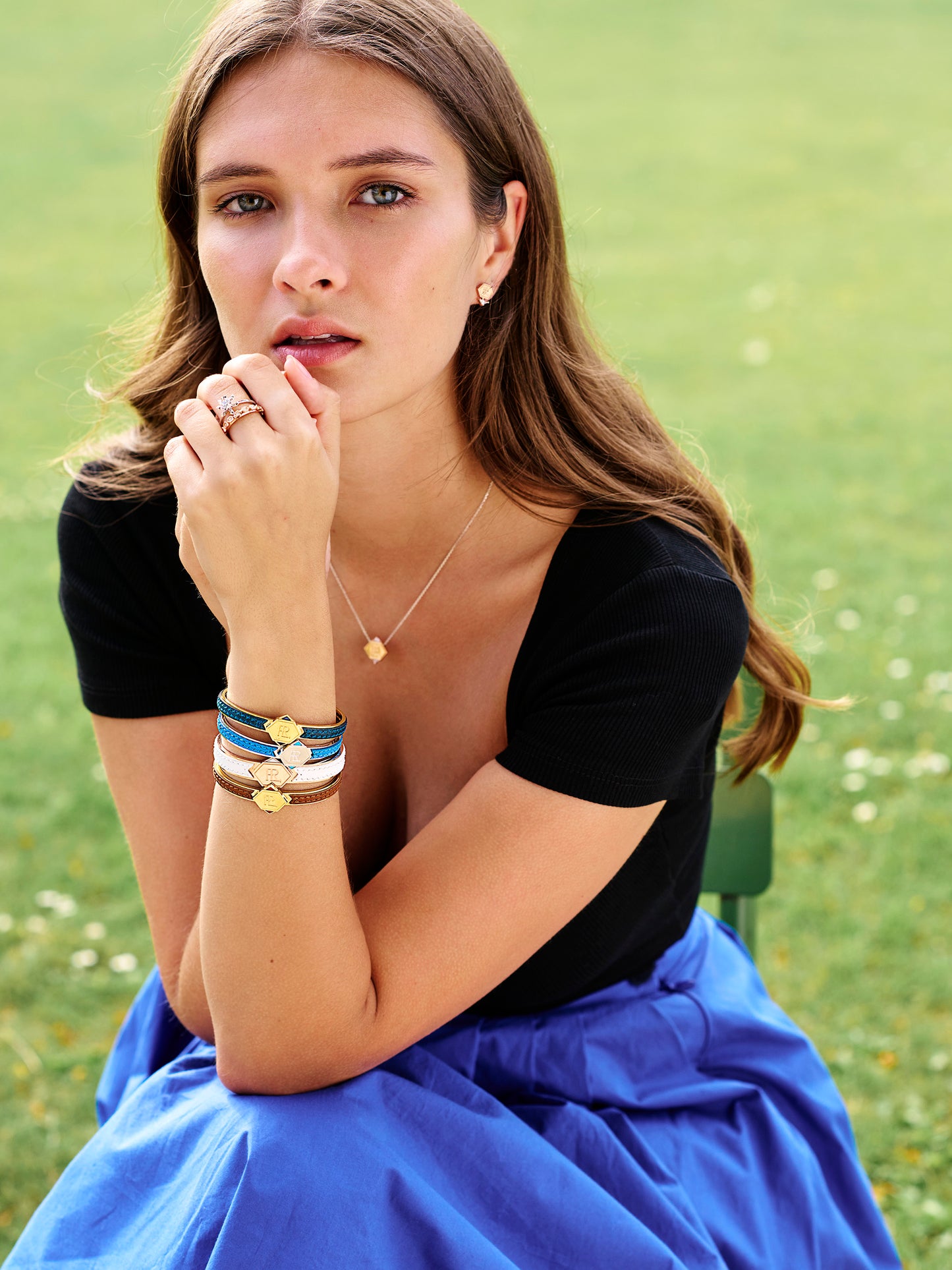 Série Hex Collier, Quartz