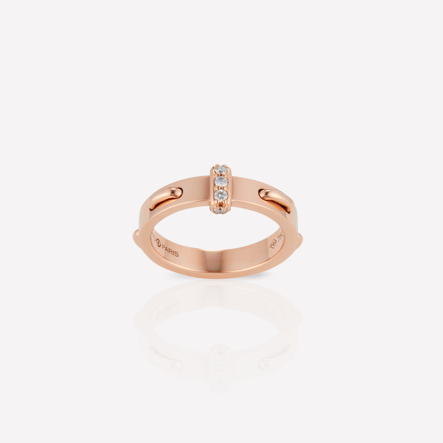 Twined 4.0 Bague, Diamant Bande
