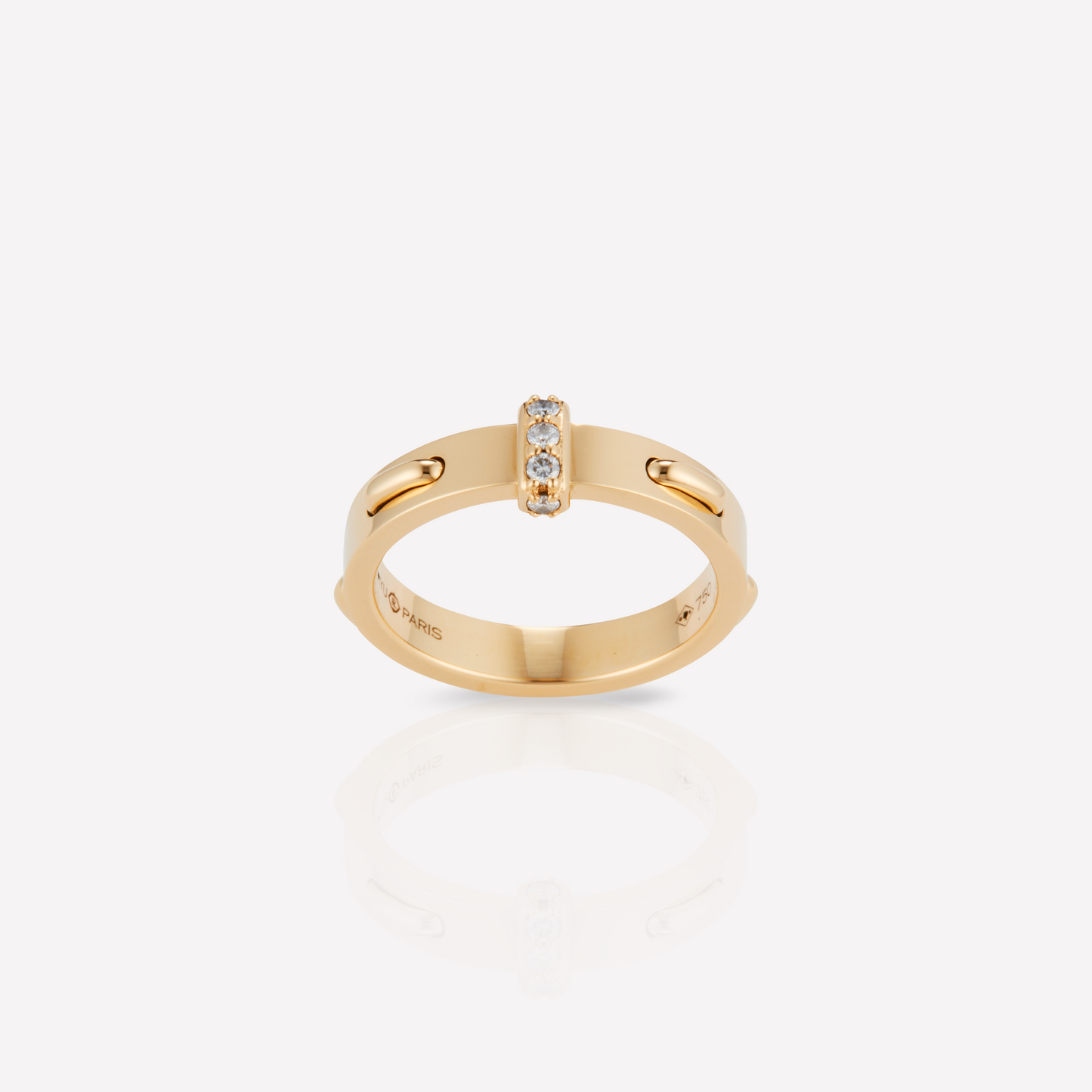 Twined 4.0 Bague, Diamant Bande