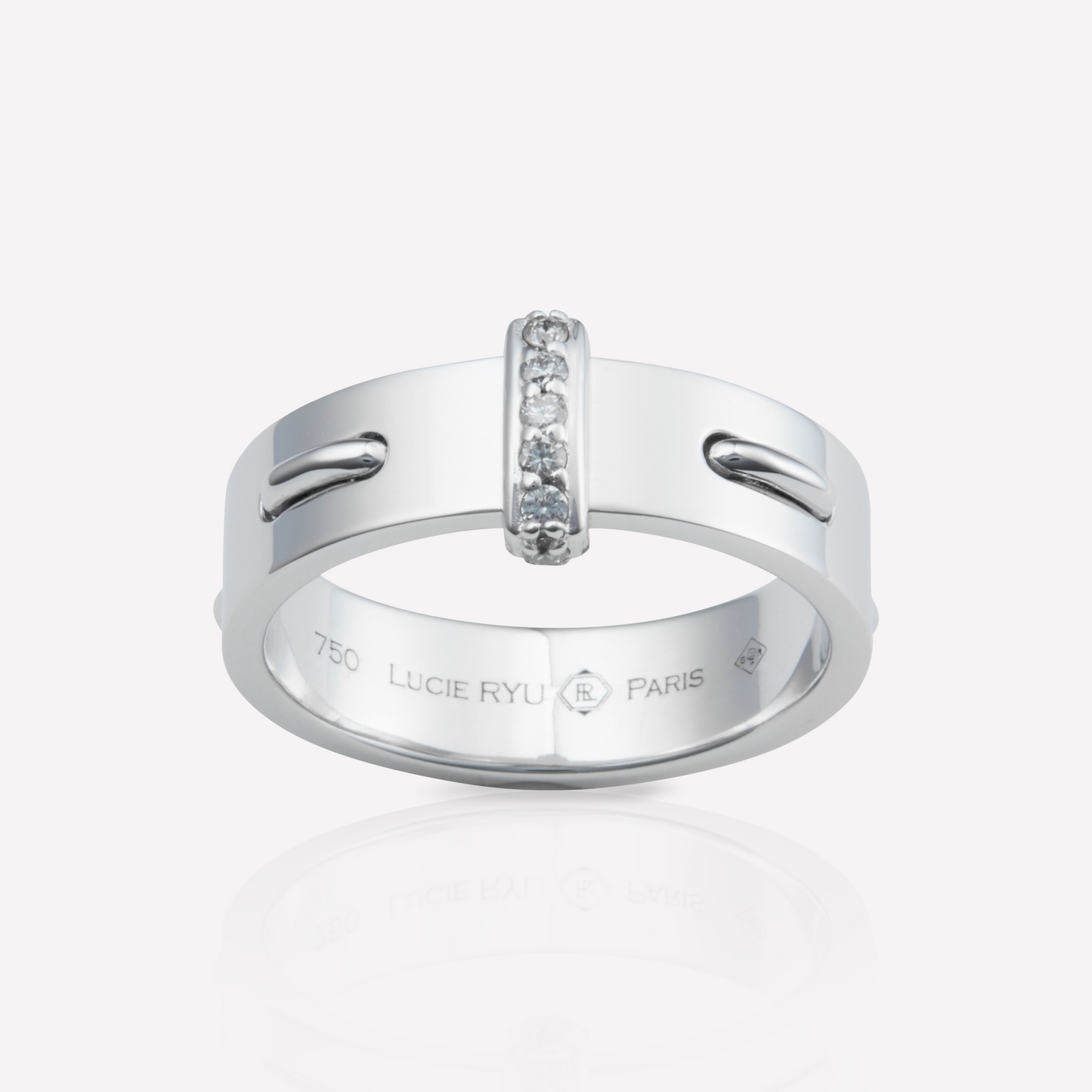Twined 6.0 Bague, Diamant Bande