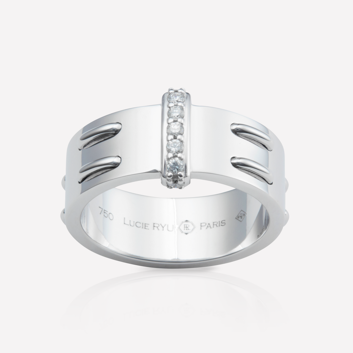 Twined 8.0 Bague, Diamant Bande