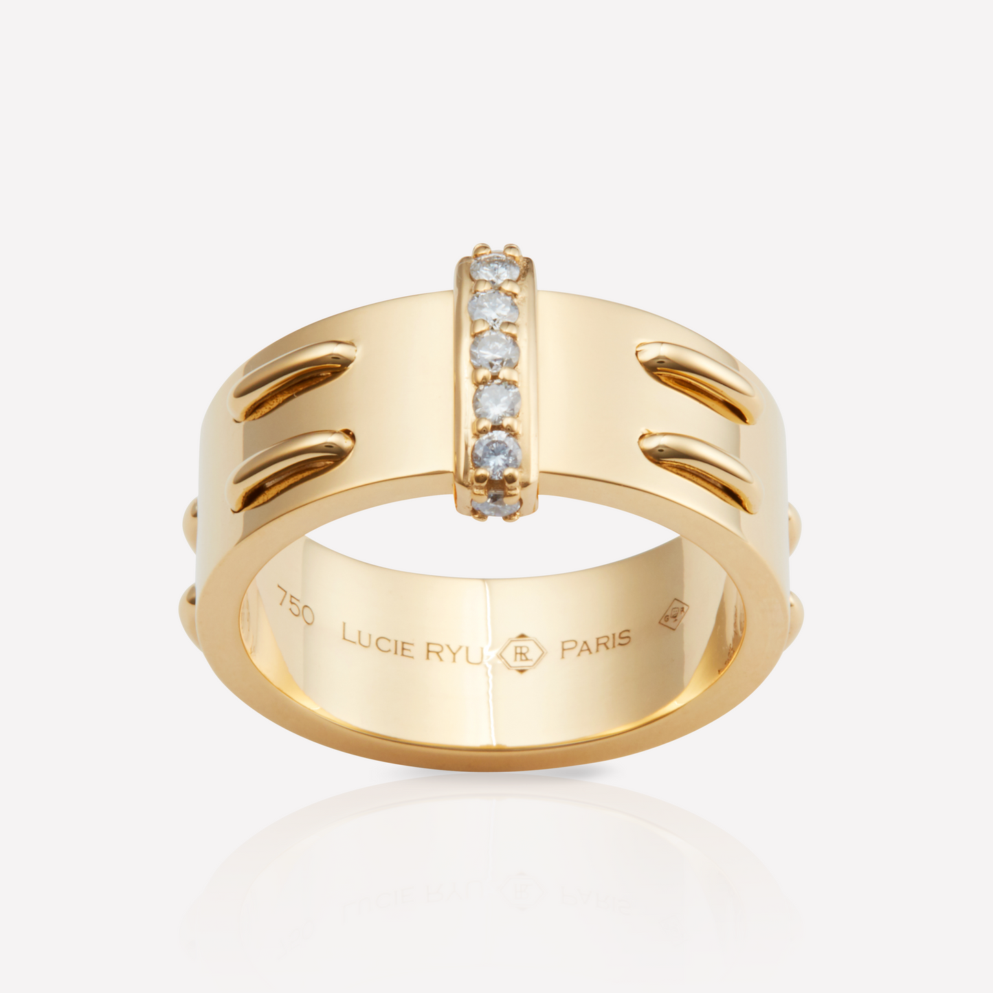 Twined 8.0 Bague, Diamant Bande