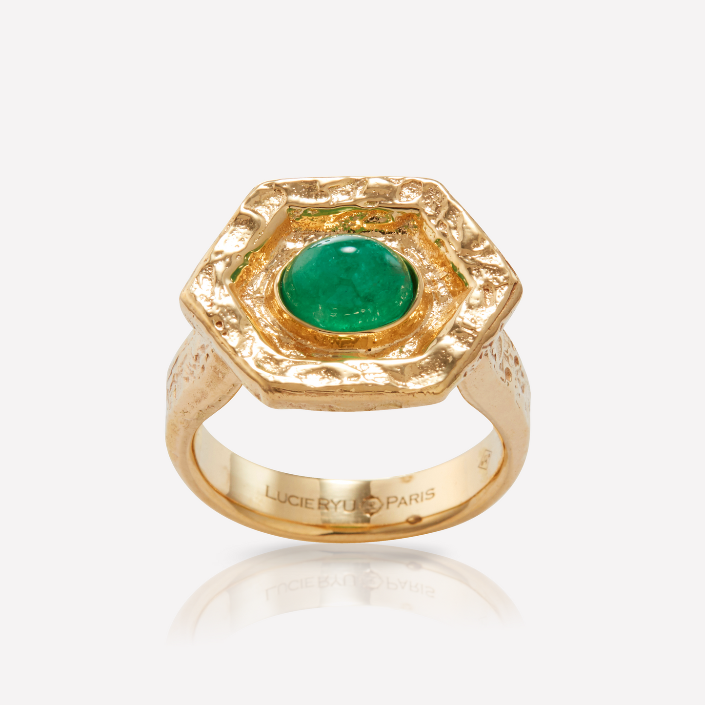 Série Hex Bague, Artefact, Emeraude Vert