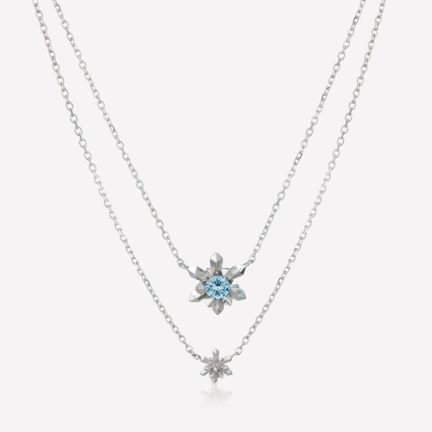 Le Quartz Collier Superposé, Grand, Zircon