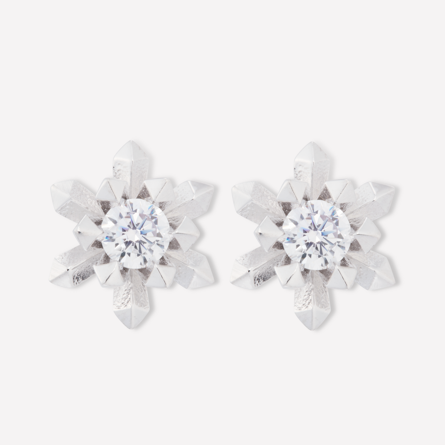 Le Quartz Boucle d'Oreilles, Petit, Or, Diamant