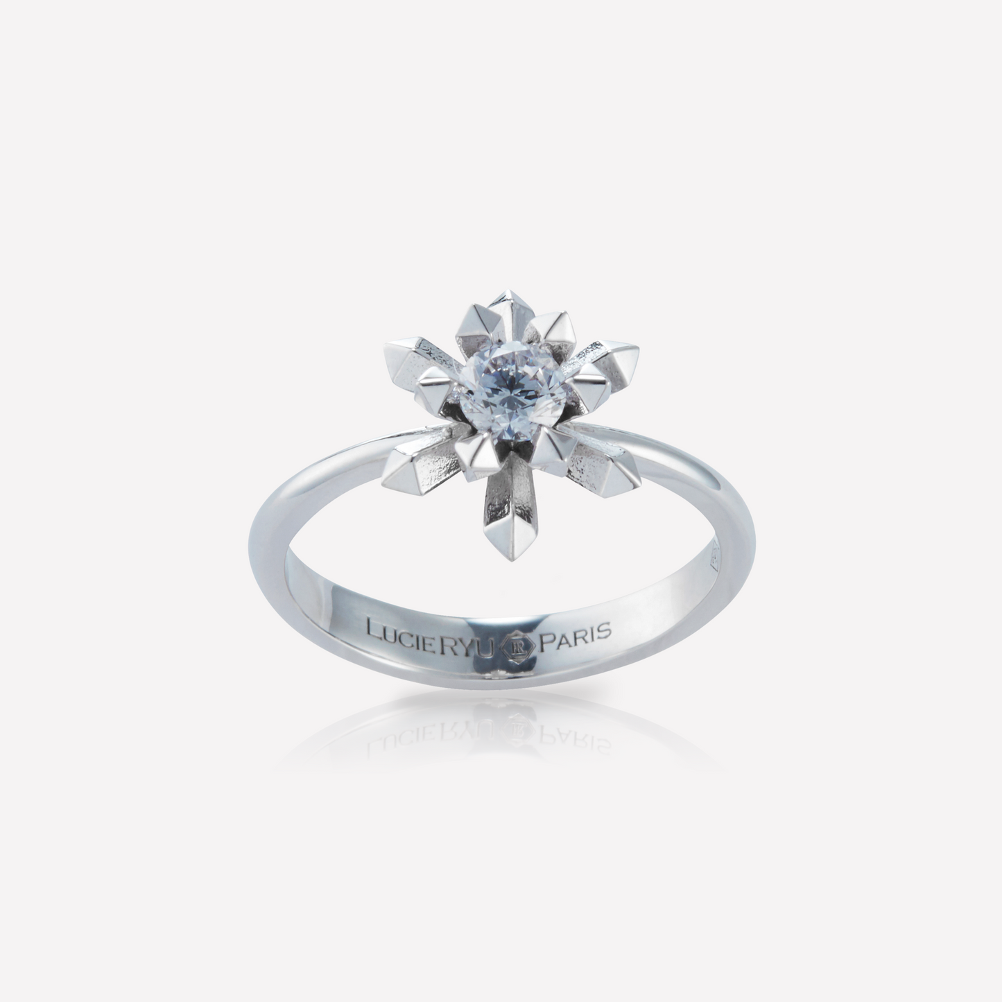 Le Quartz Bague, Grand, Zircon