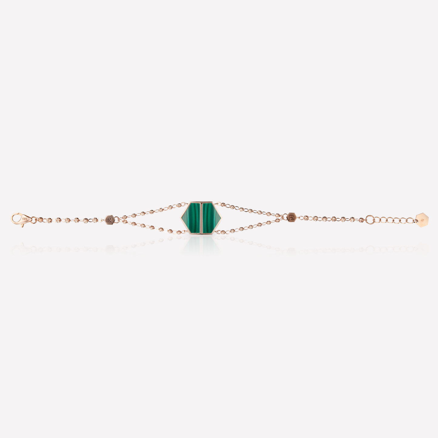 VOID Filled By You Bracelet, Grand, Malachite