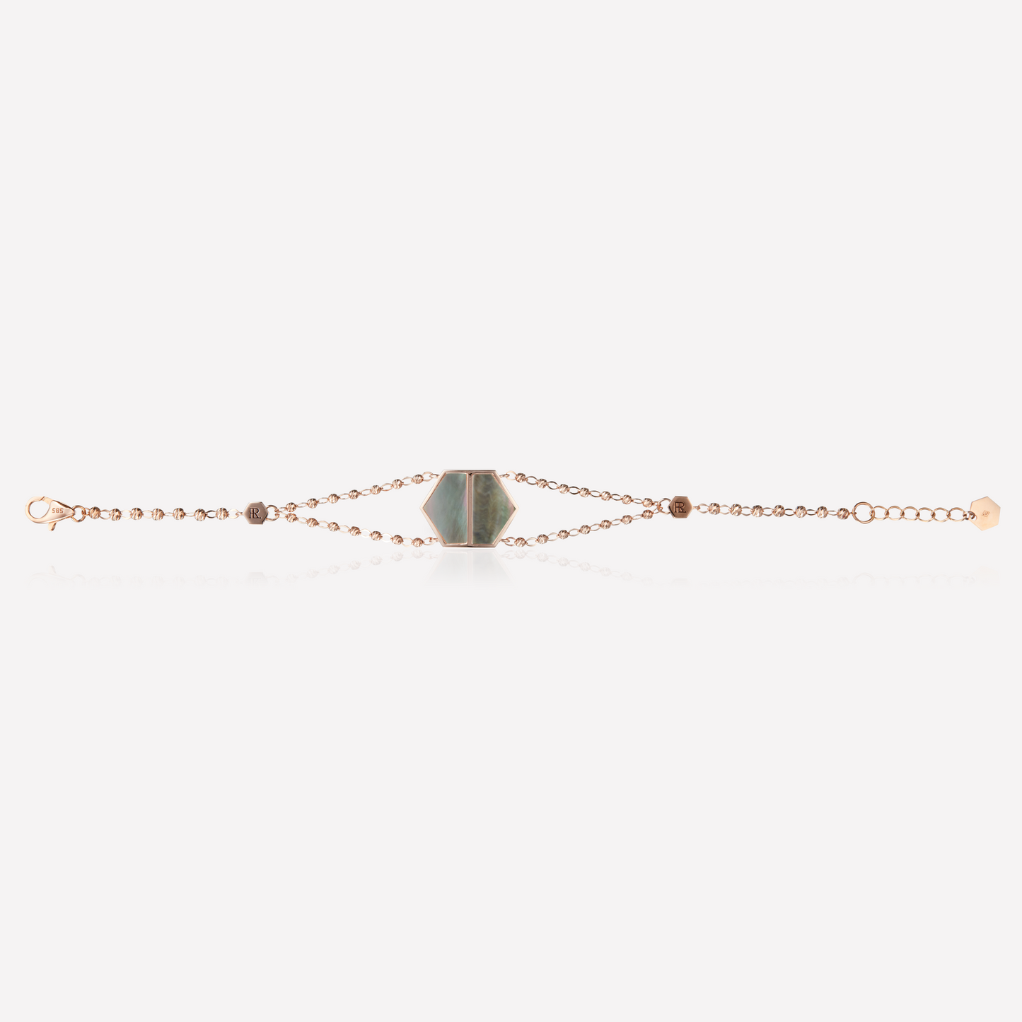 VOID Filled By You Bracelet, Grand, Nacre Noir