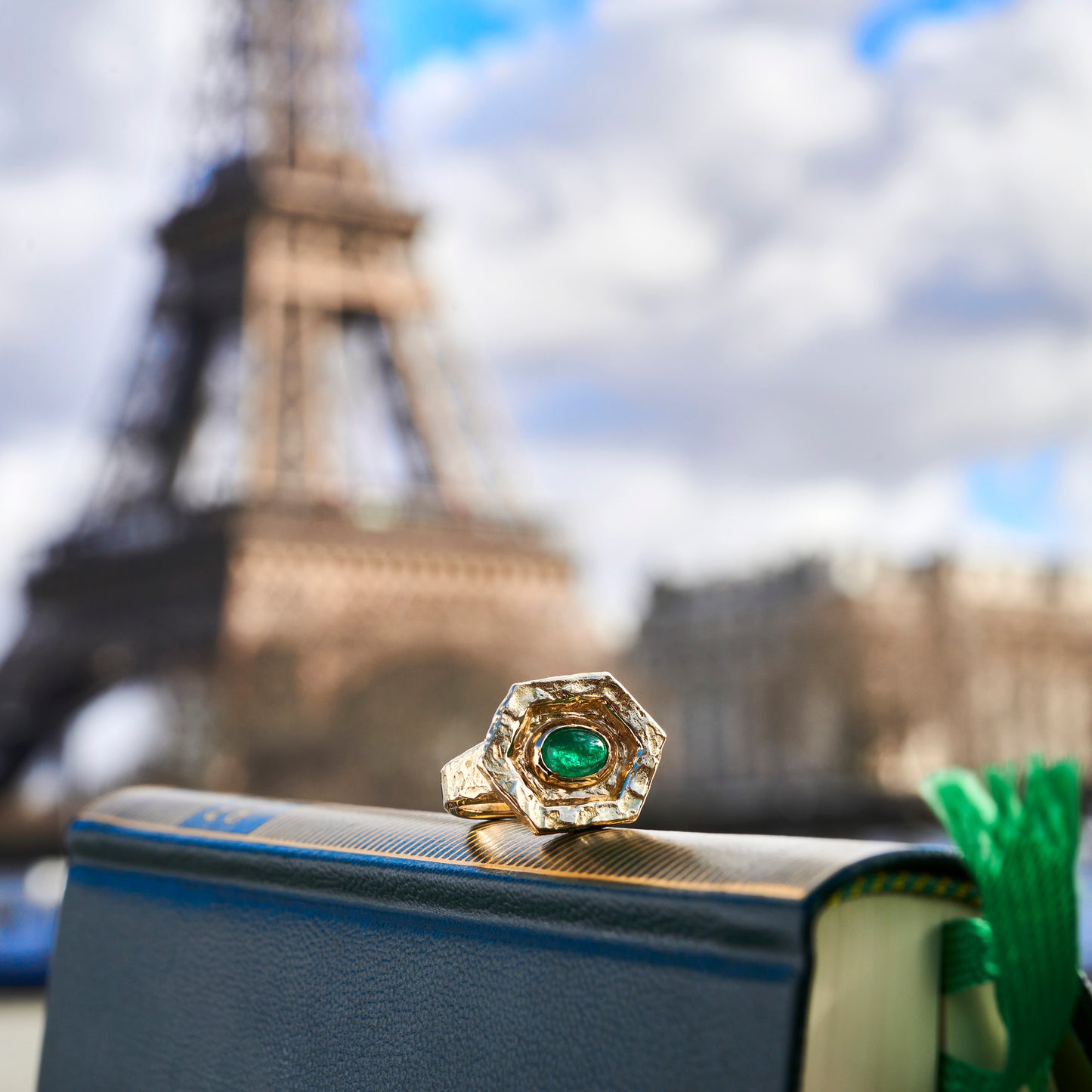 Série Hex Bague, Artefact, Emeraude Vert