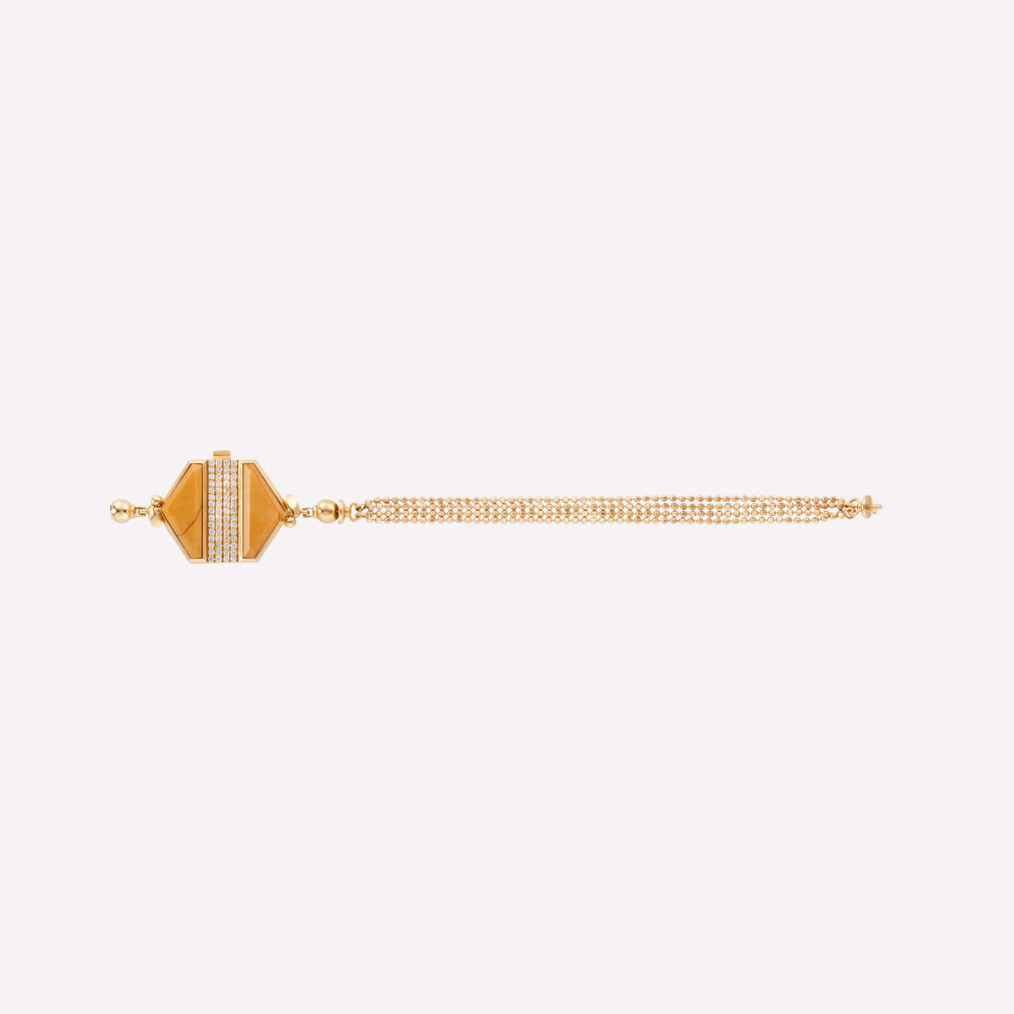Tergum VII Bracelet, Jaspe Jaune