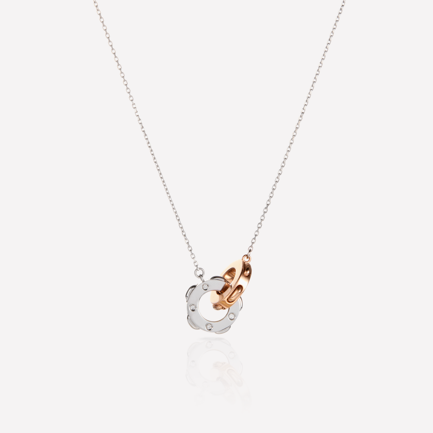 Twined 2,5 Collier, Relié, Diamant