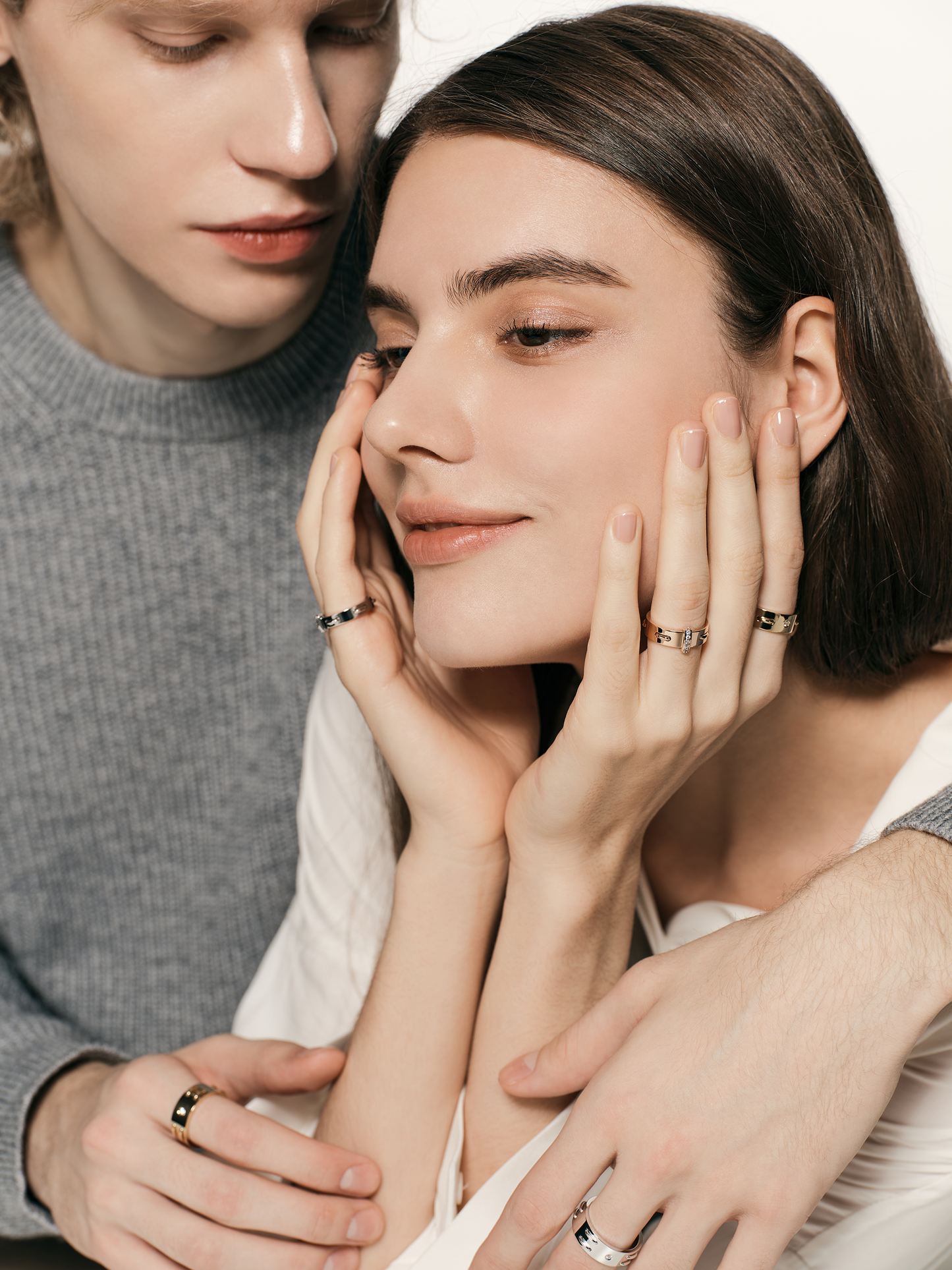 Twined 8.0 Bague, Diamant Bande