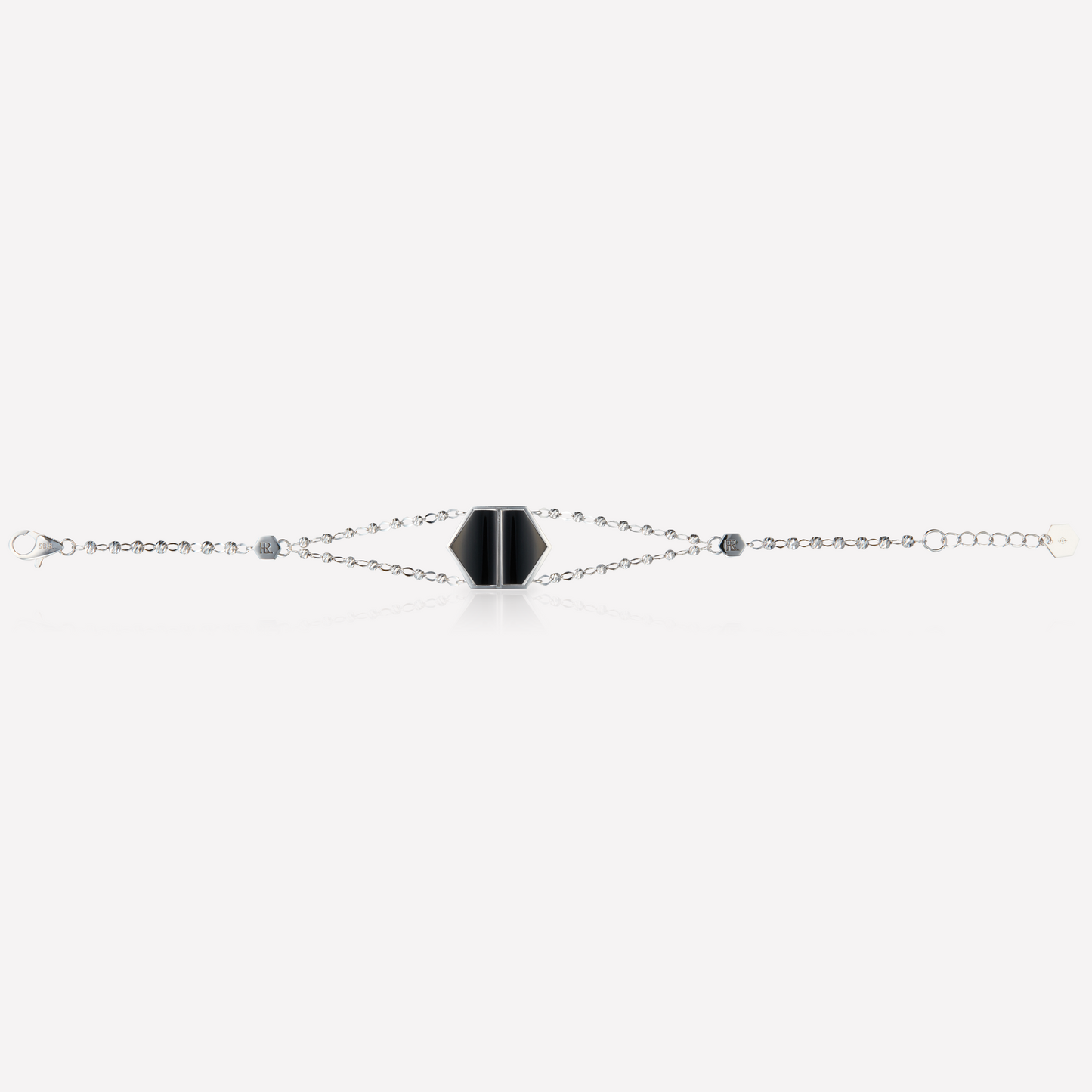 VOID Filled By You Bracelet, Grand, Spinel Noir