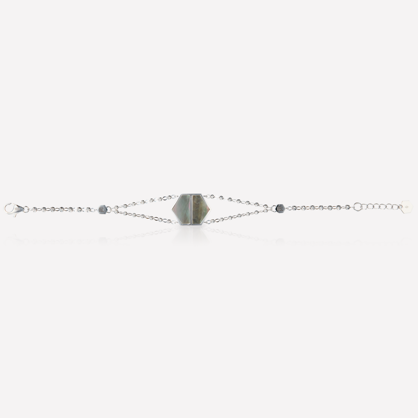 VOID Filled By You Bracelet, Grand, Nacre Noir