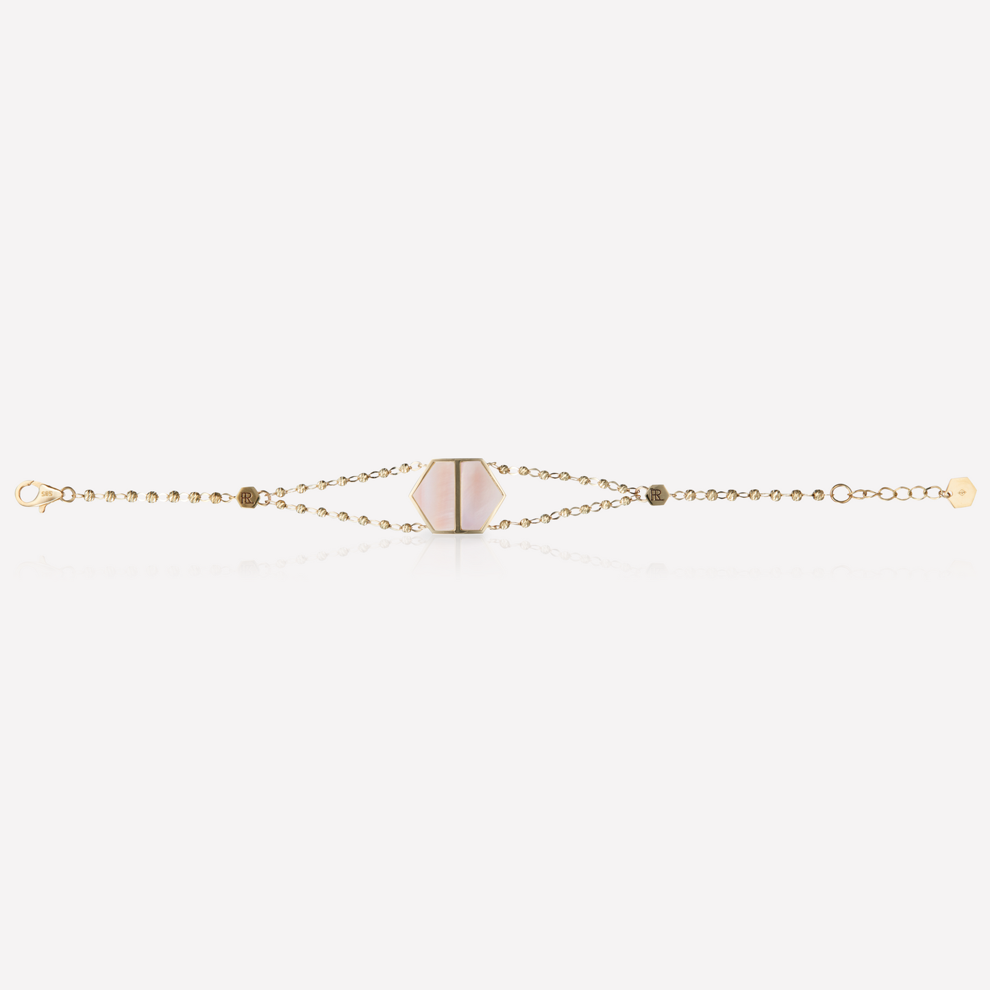 VOID Filled By You Bracelet, Grand, Nacre Rose
