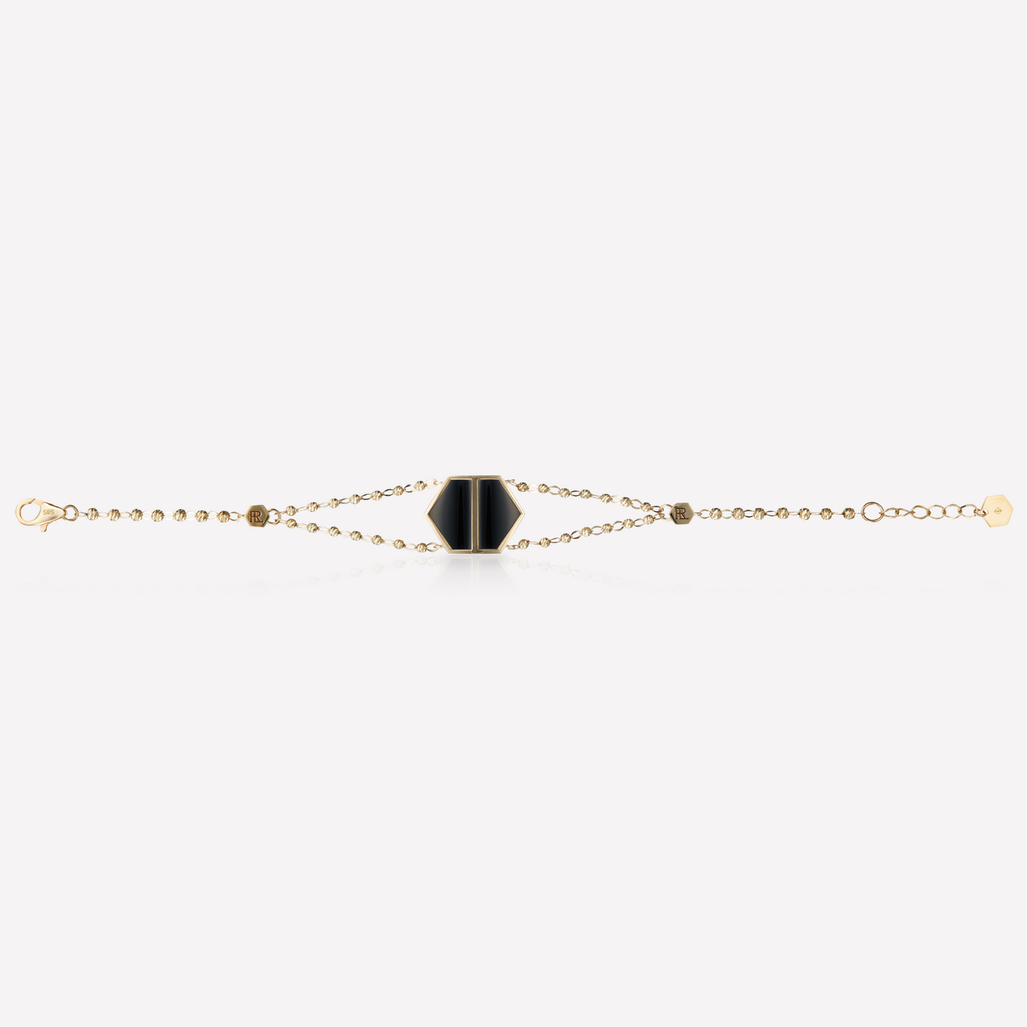 VOID Filled By You Bracelet, Grand, Spinel Noir