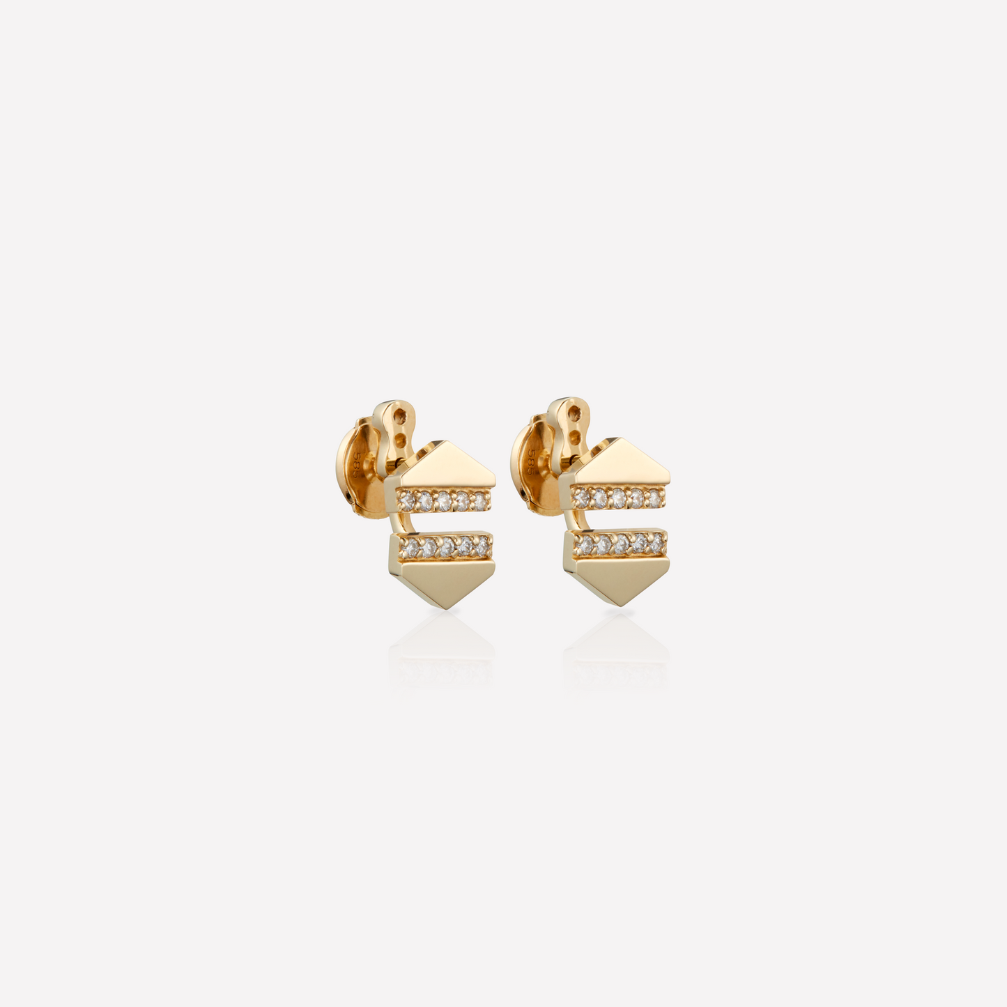 VOID Filled By You Boucle d'Oreilles, Petit, Diamant