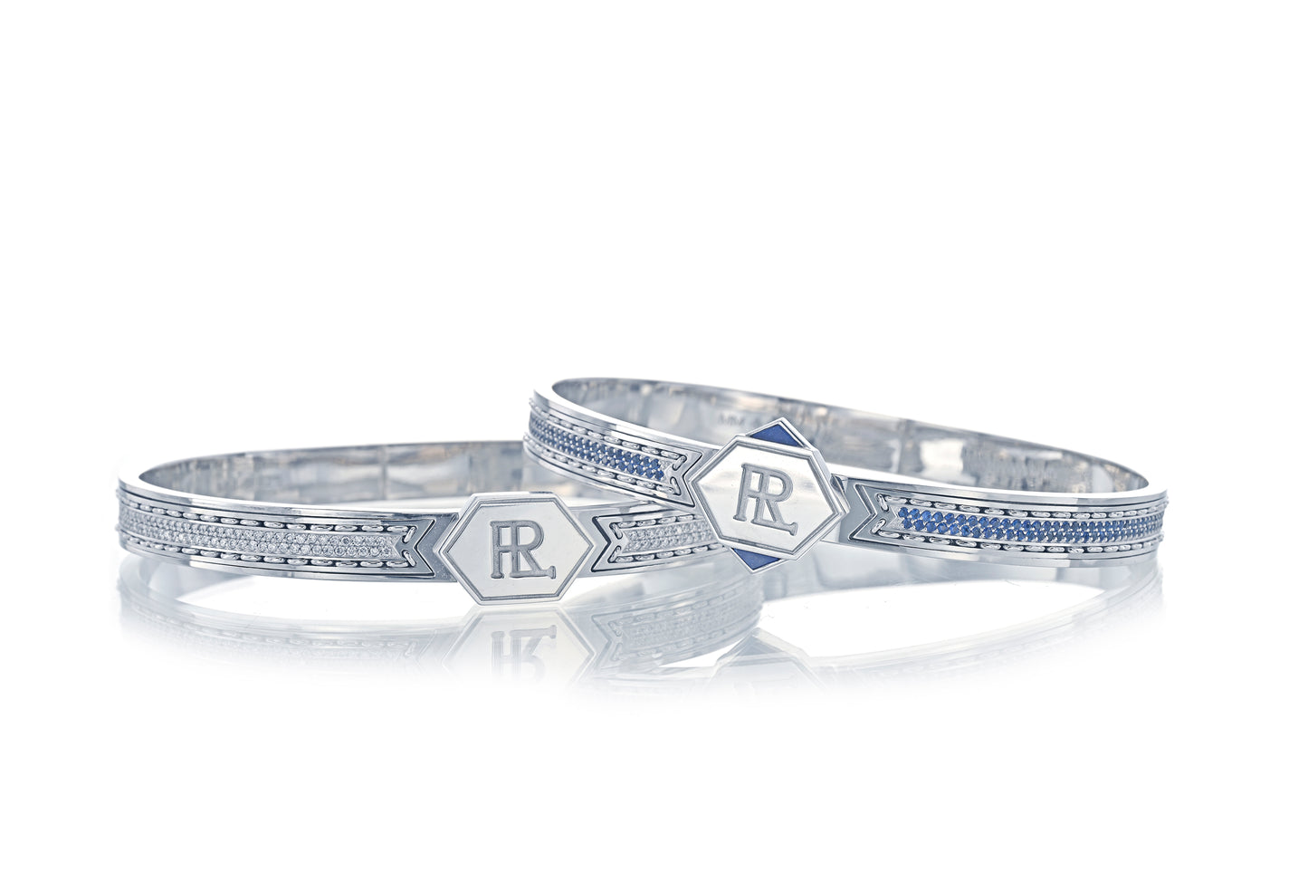 Twined Bracelet, Diamond, Pavé