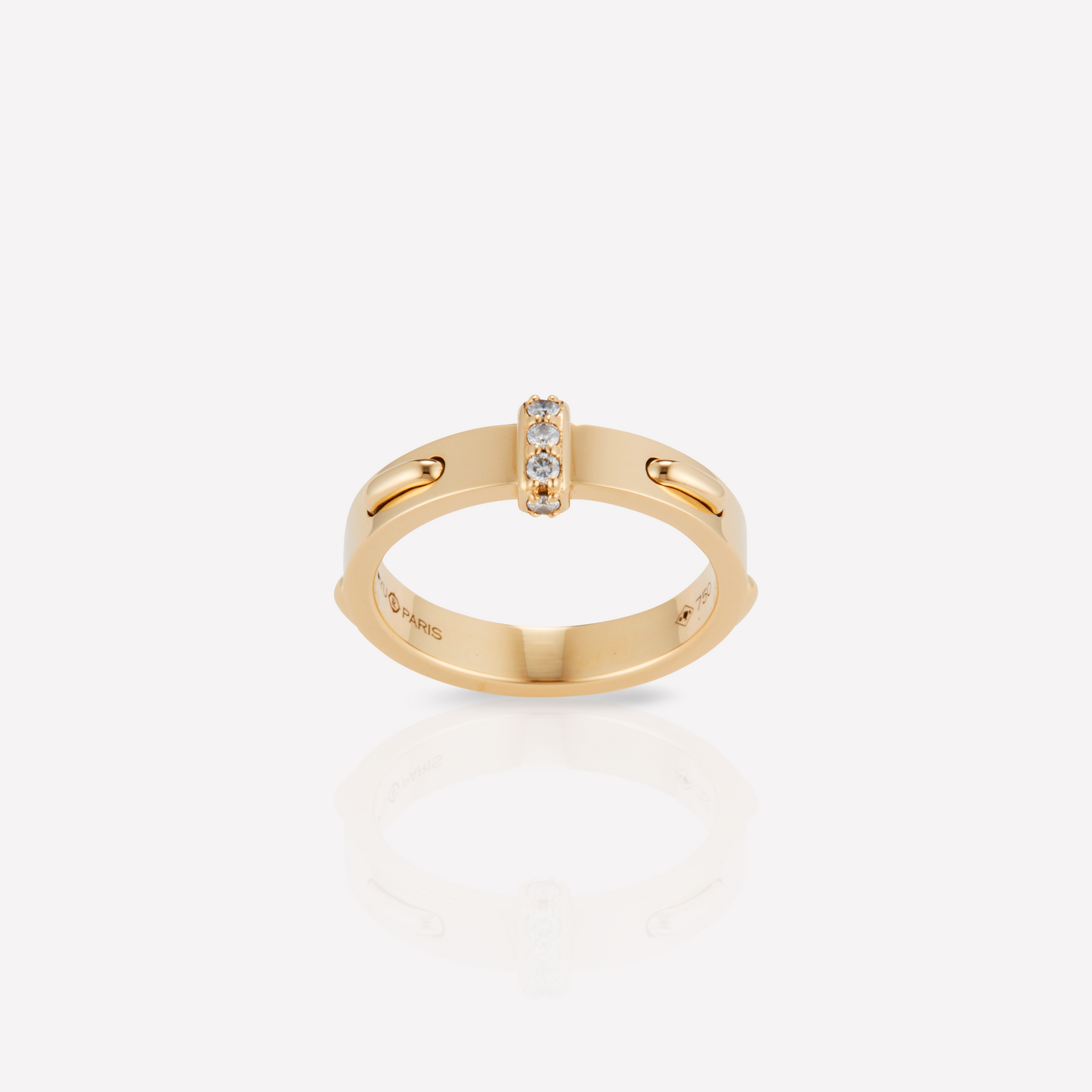Twined 4,0 Bague, Diamant Bande