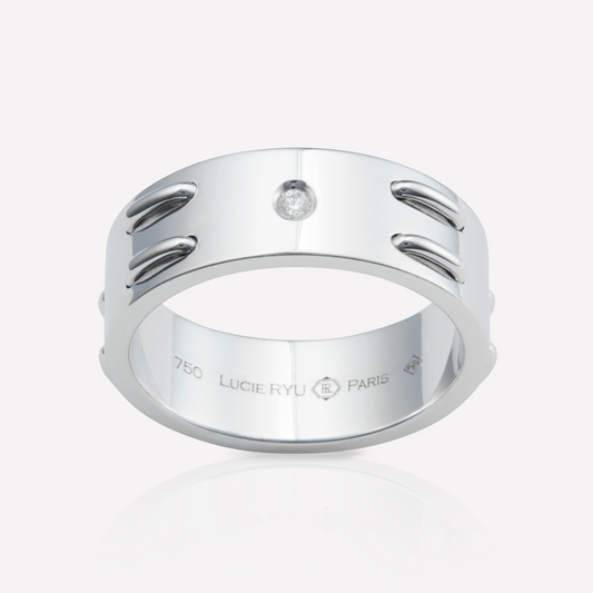 Twined 8,0 Bague, Diamant