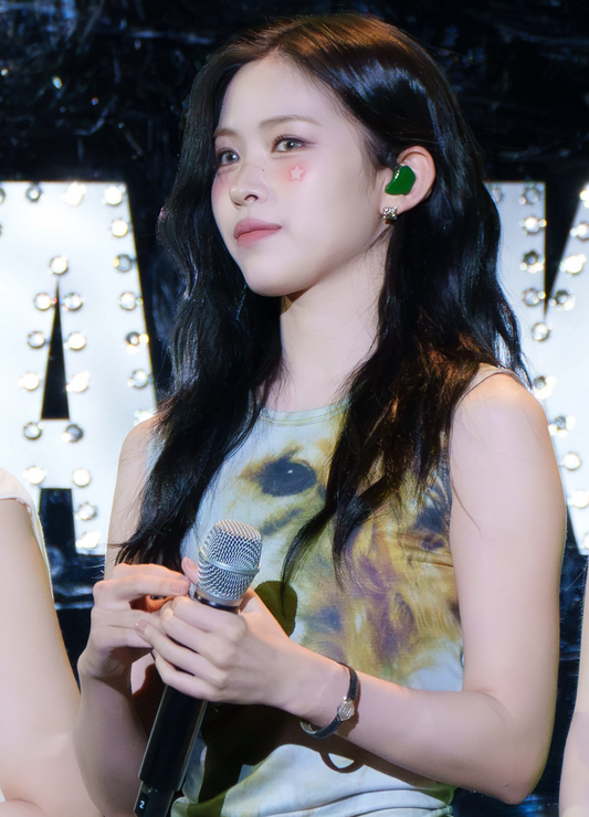 ITZY Ryujin with Twined Leather Bracelet