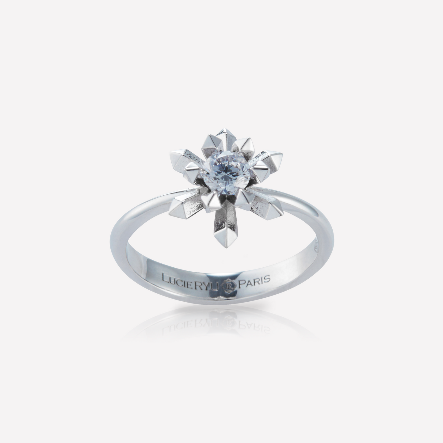 Le Quartz Bague, Grand, Or, Diamant