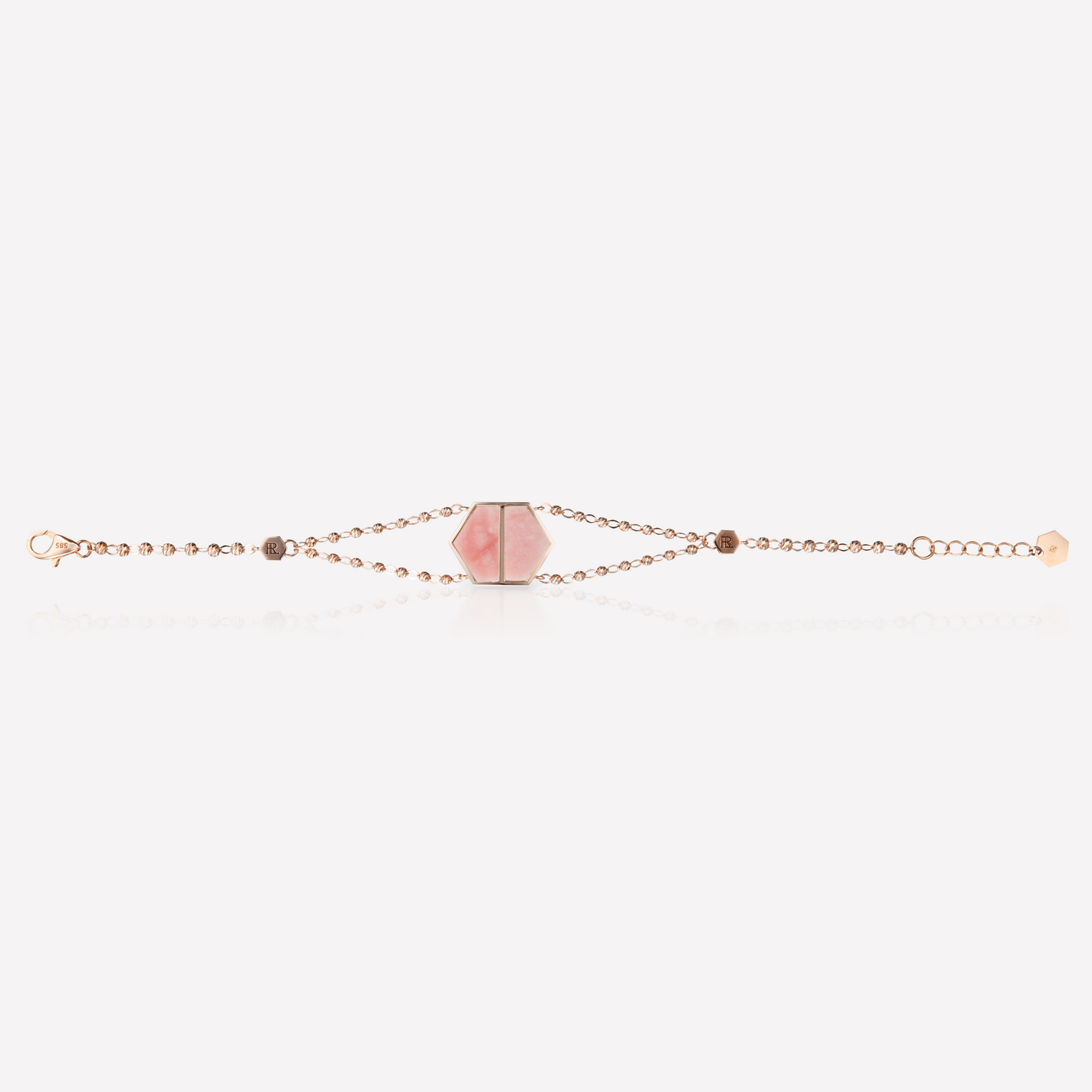 VOID Filled By You Bracelet, Grand, Opale Rose