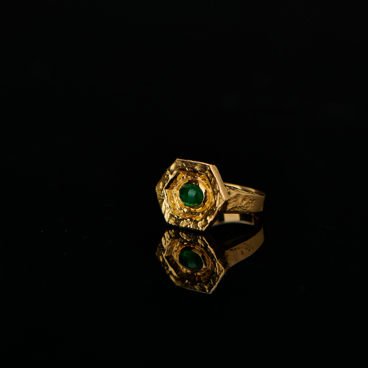 Série Hex Bague, Artefact, Diamant Vert