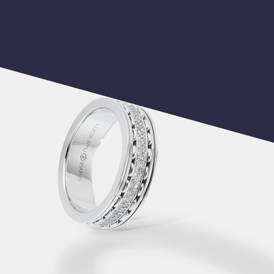 Twined Bague, Diamant