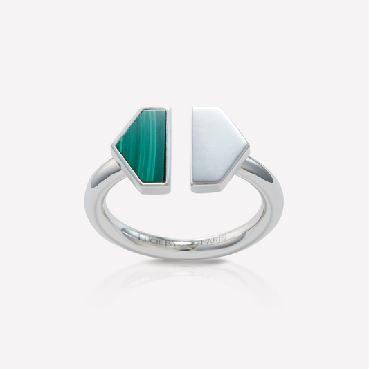 VOID Filled By You Bague, Grand, Malachite