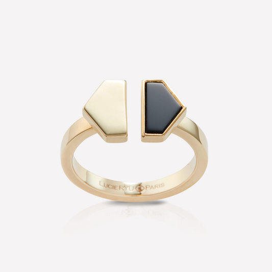 VOID Filled By You Bague, Grand, Spinel Noir